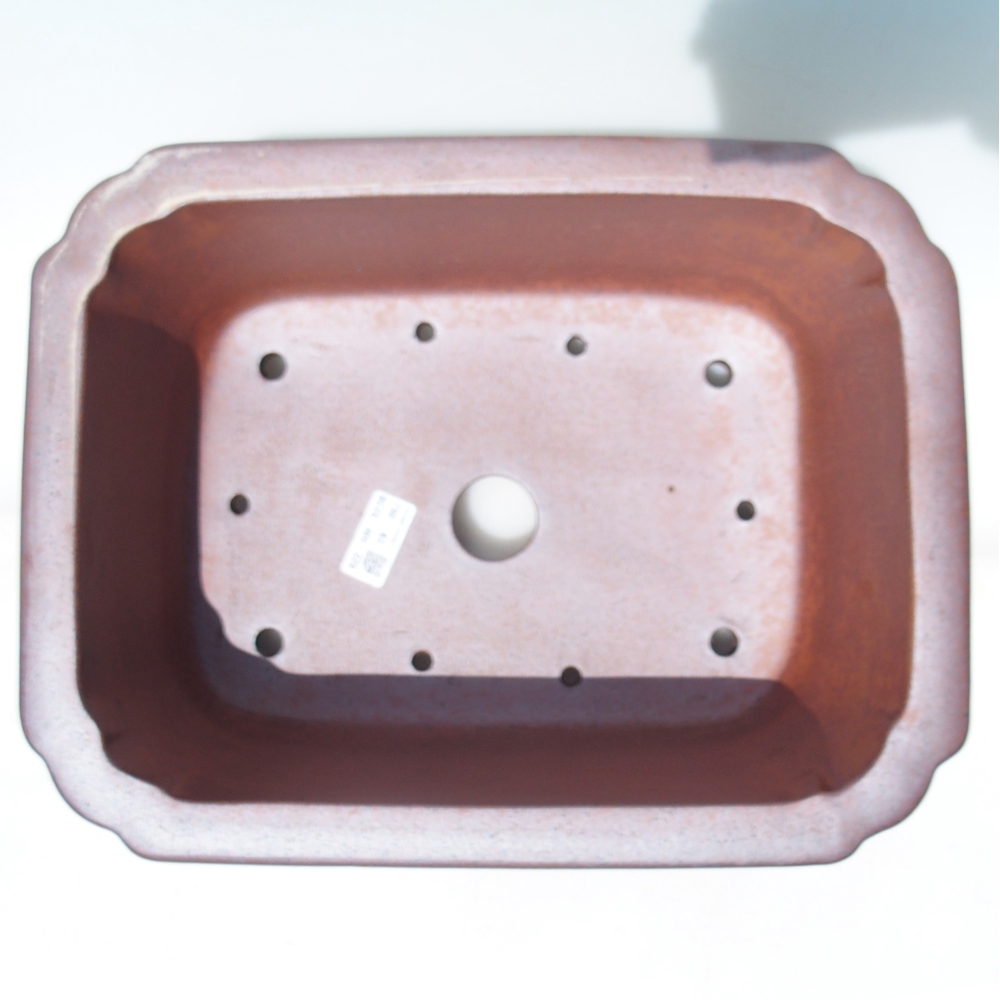 Schale 36 x 28 x 13,5 cm braun