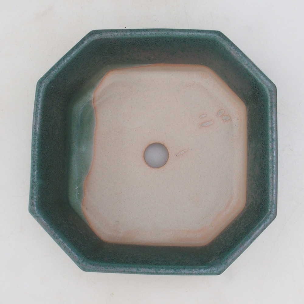 Bonsaischale H14 – 17,5 x 17,5 x 6 – grün