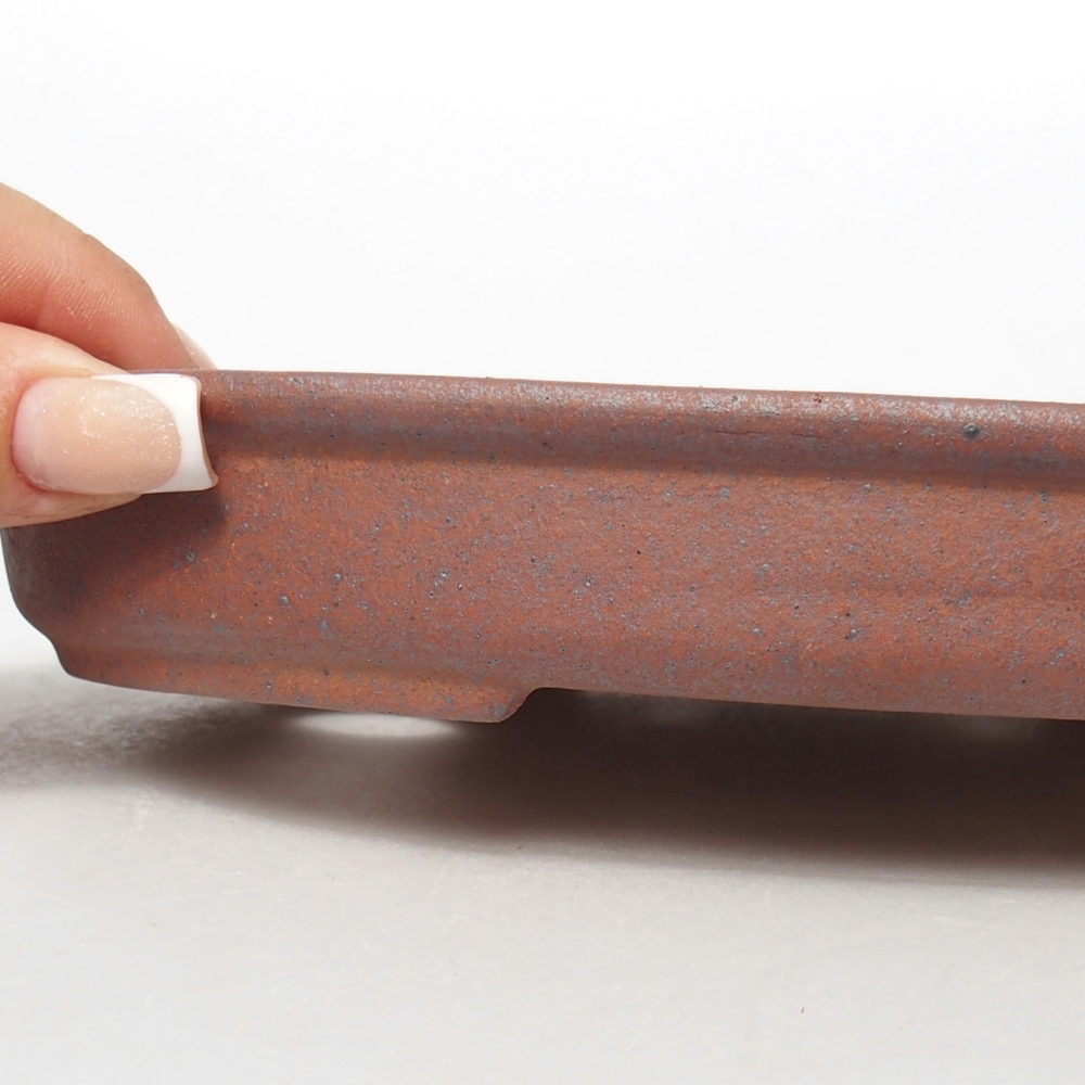 Schale 21 x 15 x 3 cm braun