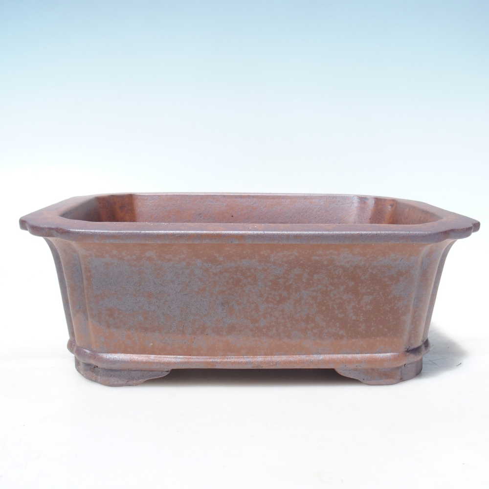 Schale 27,5 x 21 x 10 cm braun