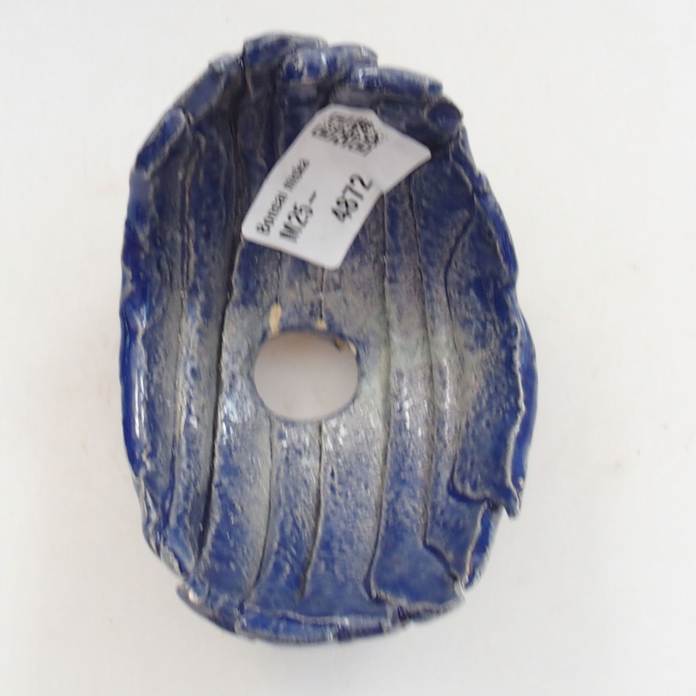 Keramikschale 8 x 6 x 7 cm, Farbe blau