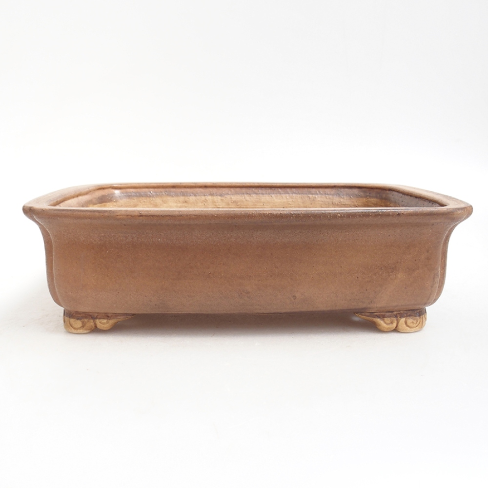 Bonsaischale aus Keramik  25 x 20 x 7,5  cm, Farbe rosa
