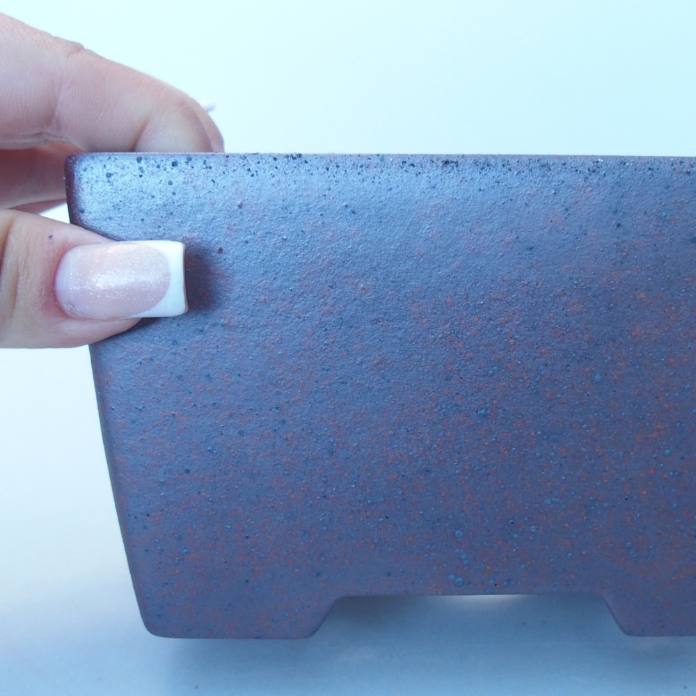 Schale 13 x 13 x 8 cm braun
