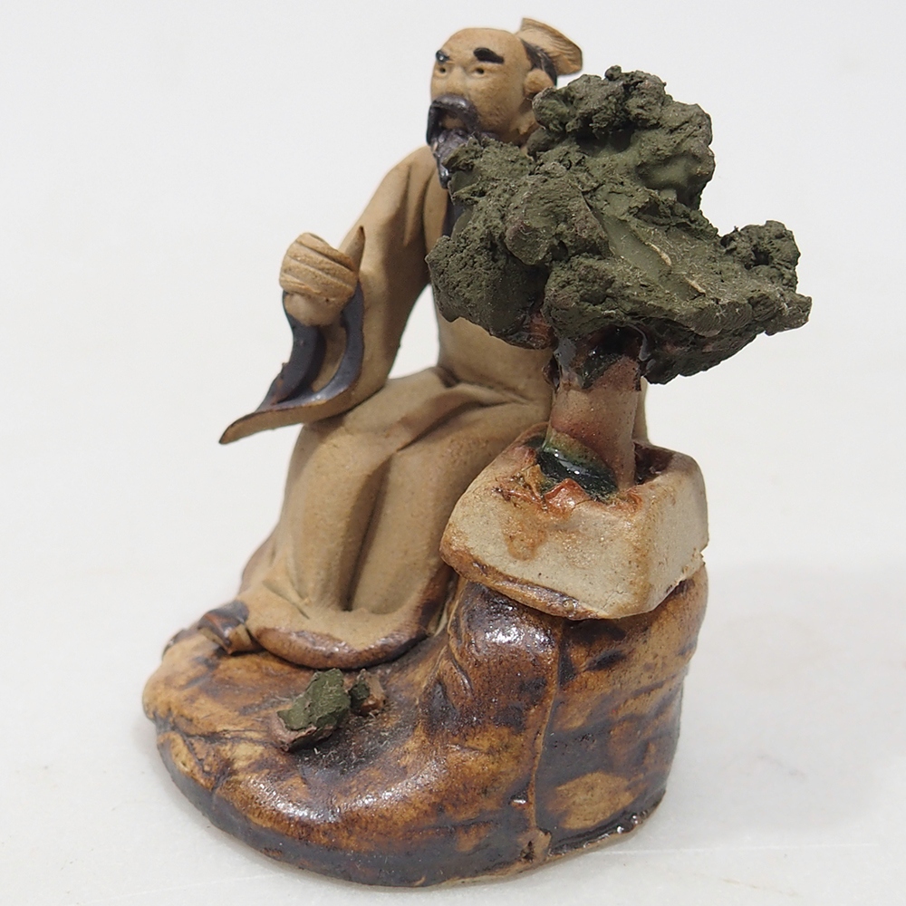 Keramik-Figur - Bonsaiista