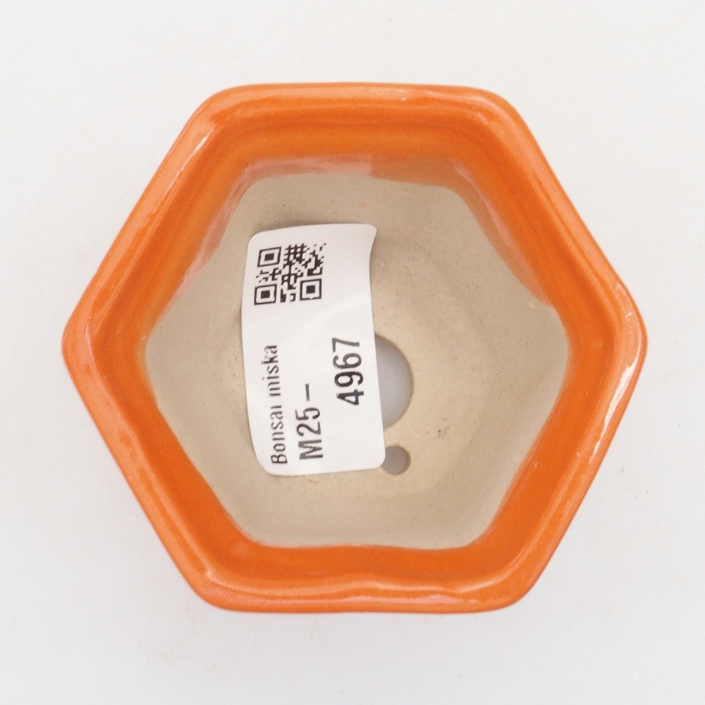 Mini aus Keramik, 7 x 6 x 5 cm, orange