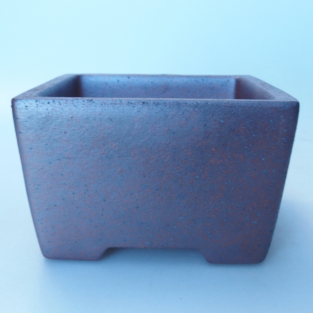 Schale 13 x 13 x 8 cm braun