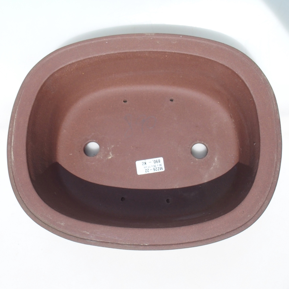 Bonsaischale 36 x 29 x 11 cm - braun