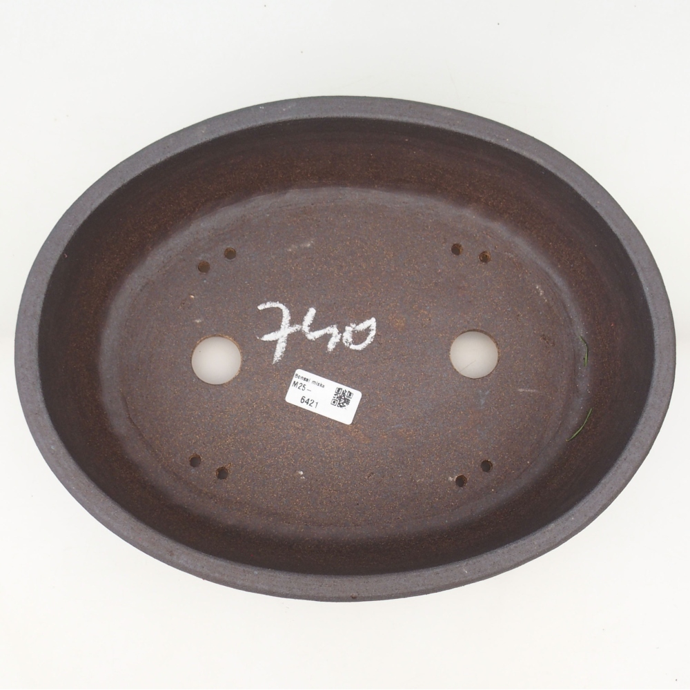 Bonsaischale 33 x 25,5 x 9,5 cm , Farbe braun