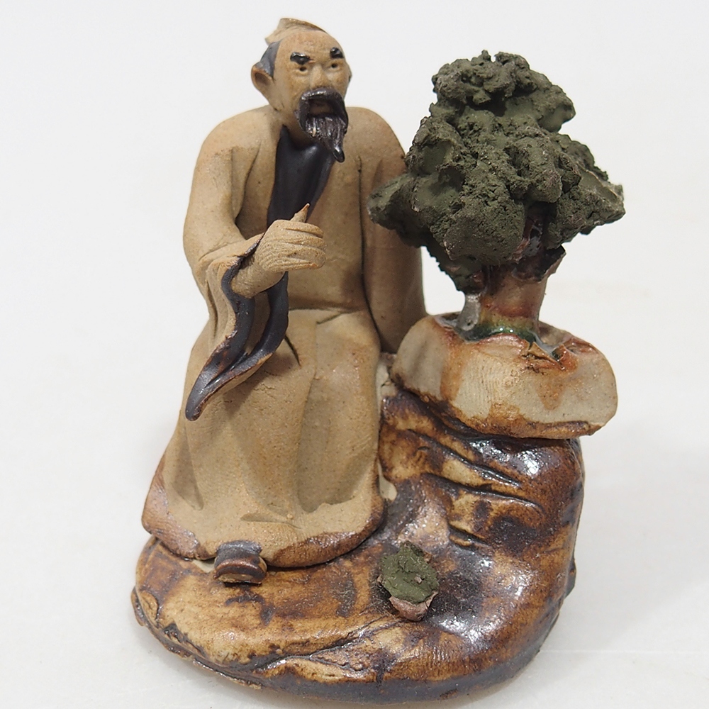 Keramik-Figur - Bonsaiista