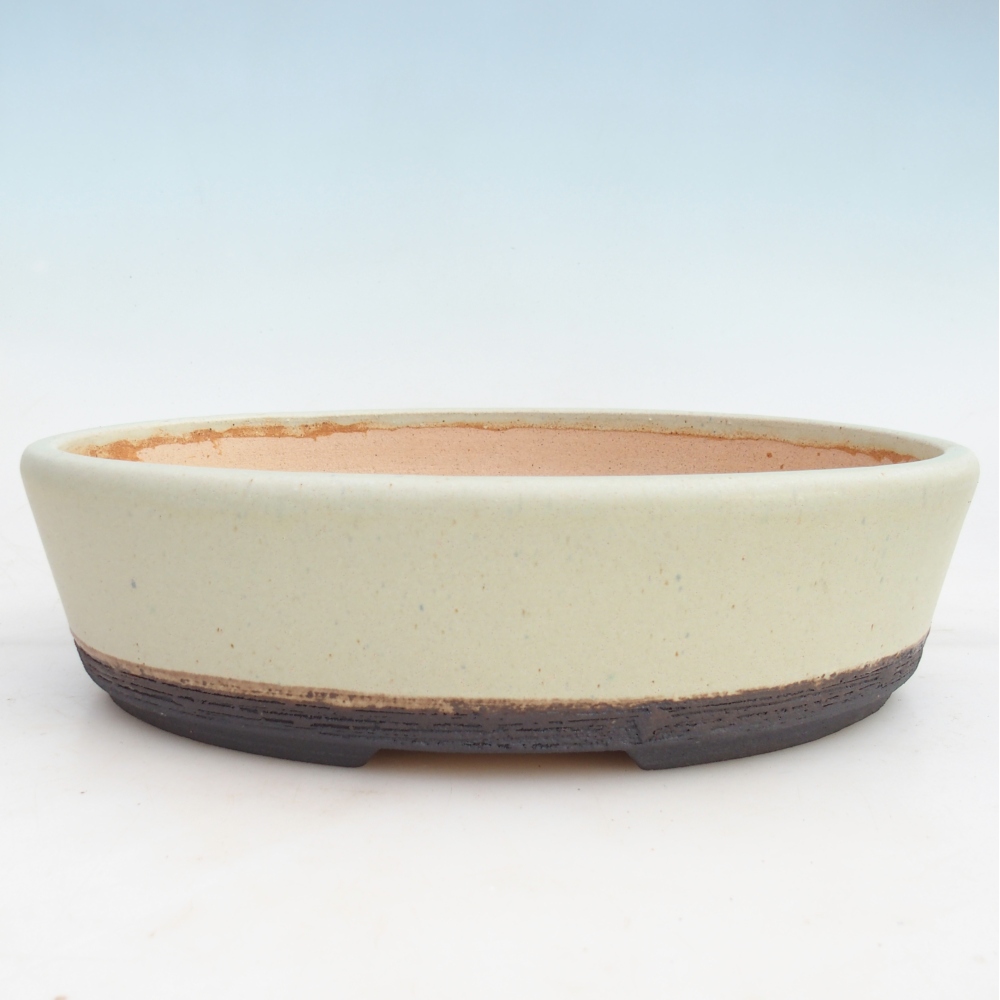 Bonsaischale 33 x 25 x 9 cm , Farbe grün