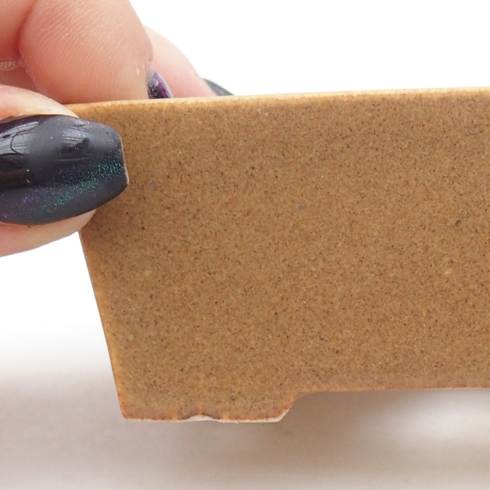 Mini-Bonsaischale 9 x 6,5 x 3,5 cm, braun