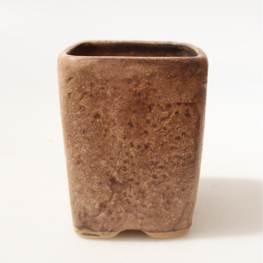 Keramik-Bonsai-Schale 5 x 5 x 6,5 cm, Farbe: Rosa