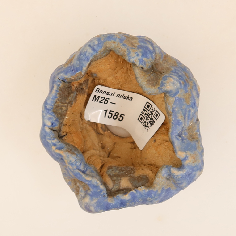 Keramikschale  5 x 4 x 5 cm, Farbe: Blau