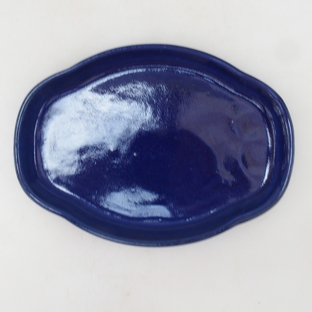Bonsai-Schale + Untertasse H75 – Blau