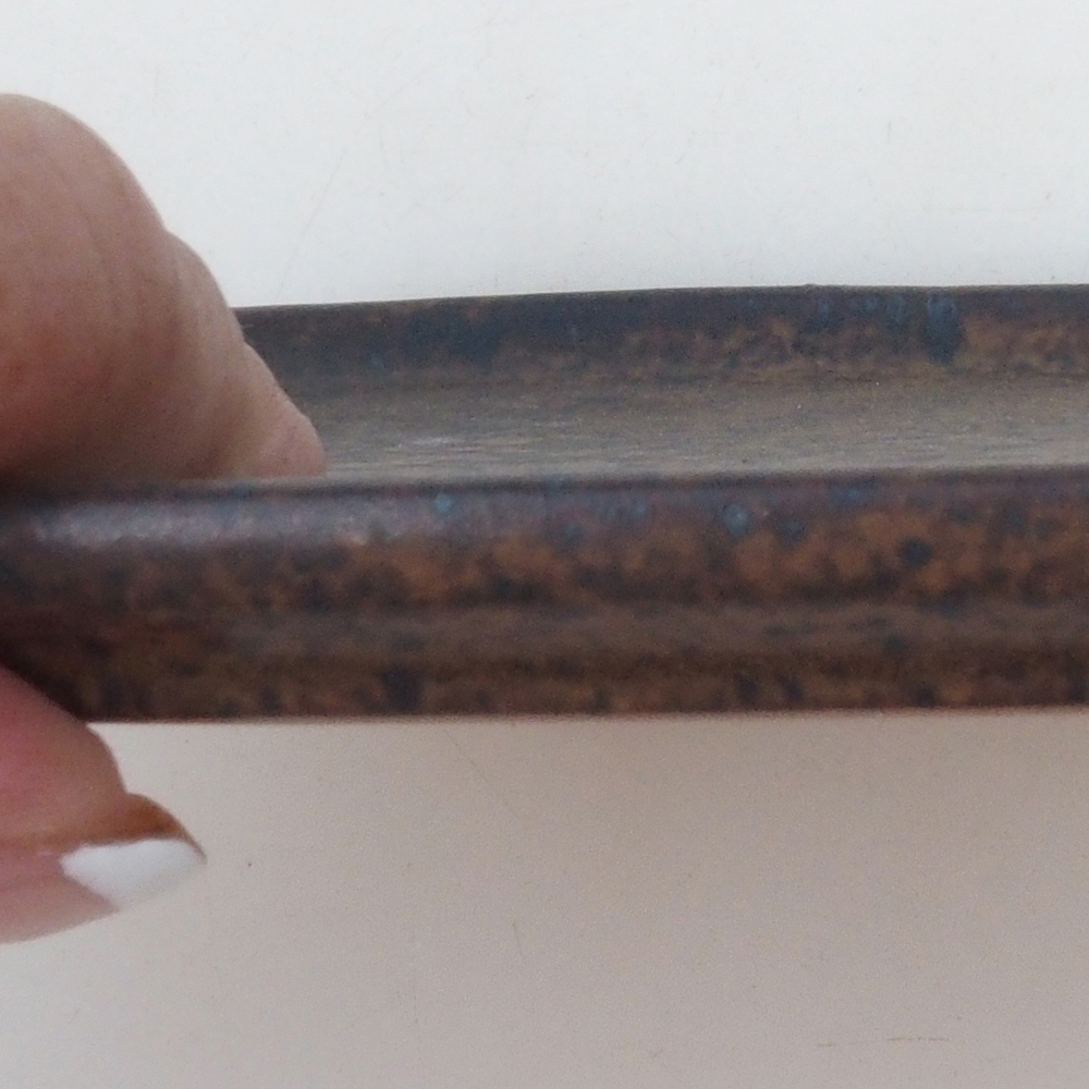 Keramikschale H37 (14,5 x 13 x 1 cm) – braun
