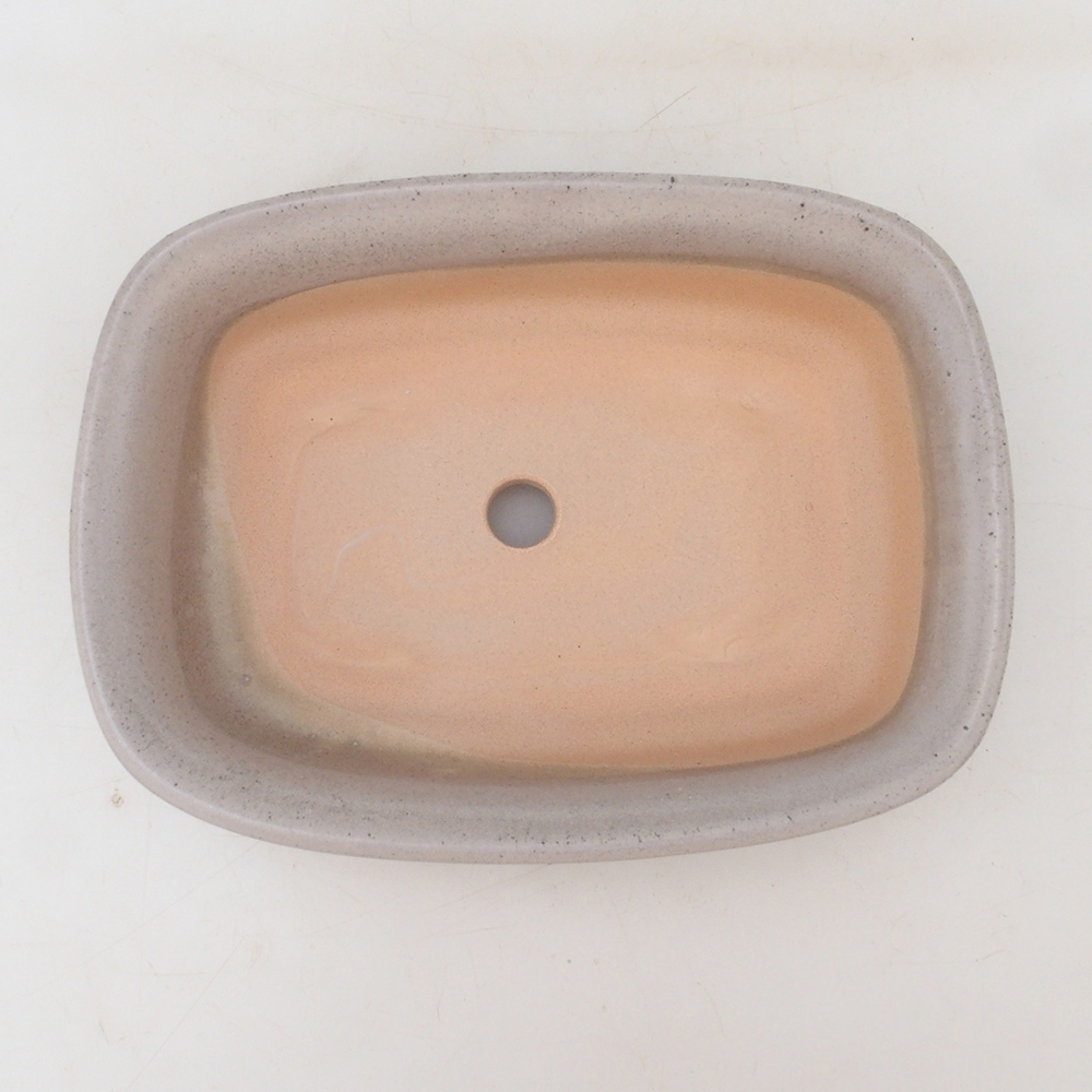 Bonsai-Schale H02 - 19 x 13 x 5 cm - beige