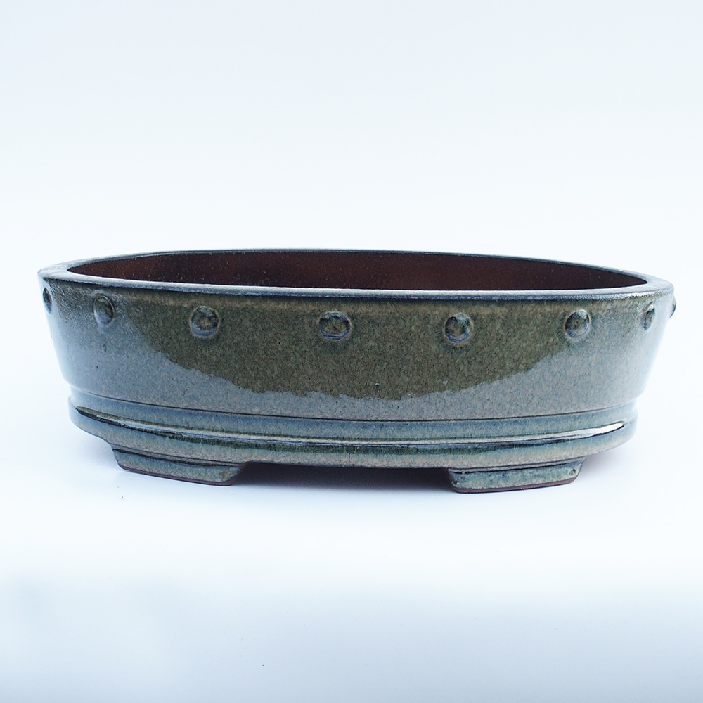 Schale 44 x 34 x 11,5 cm grau