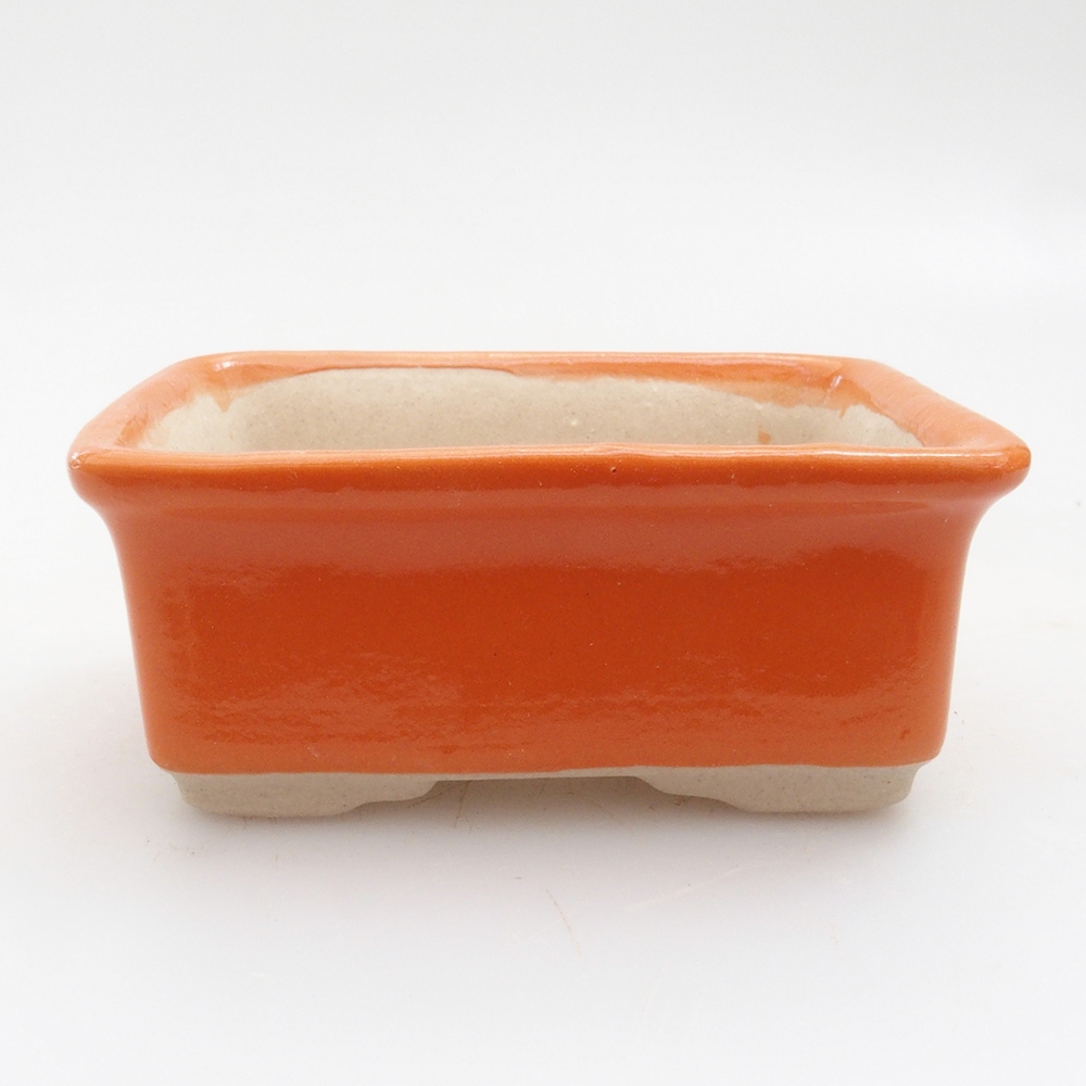 Mini aus Keramik, 8 x 6 x 3,5 cm, orange