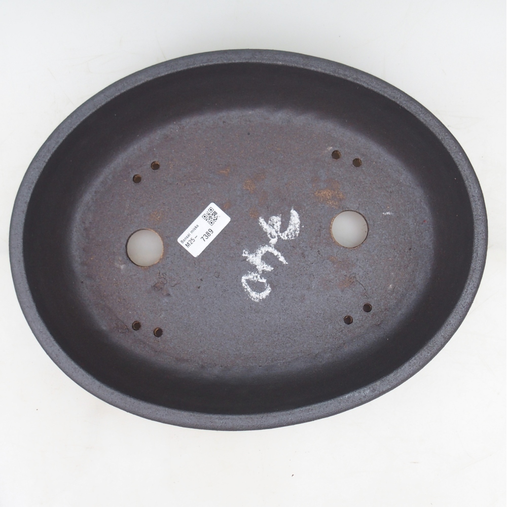 Bonsaischale 33 x 26 x 8 cm , Farbe braun