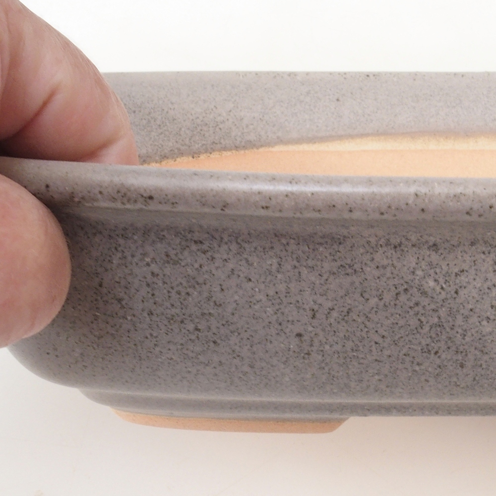 Bonsai-Schale H08 – 25 x 19,5 x 6 cm – beige