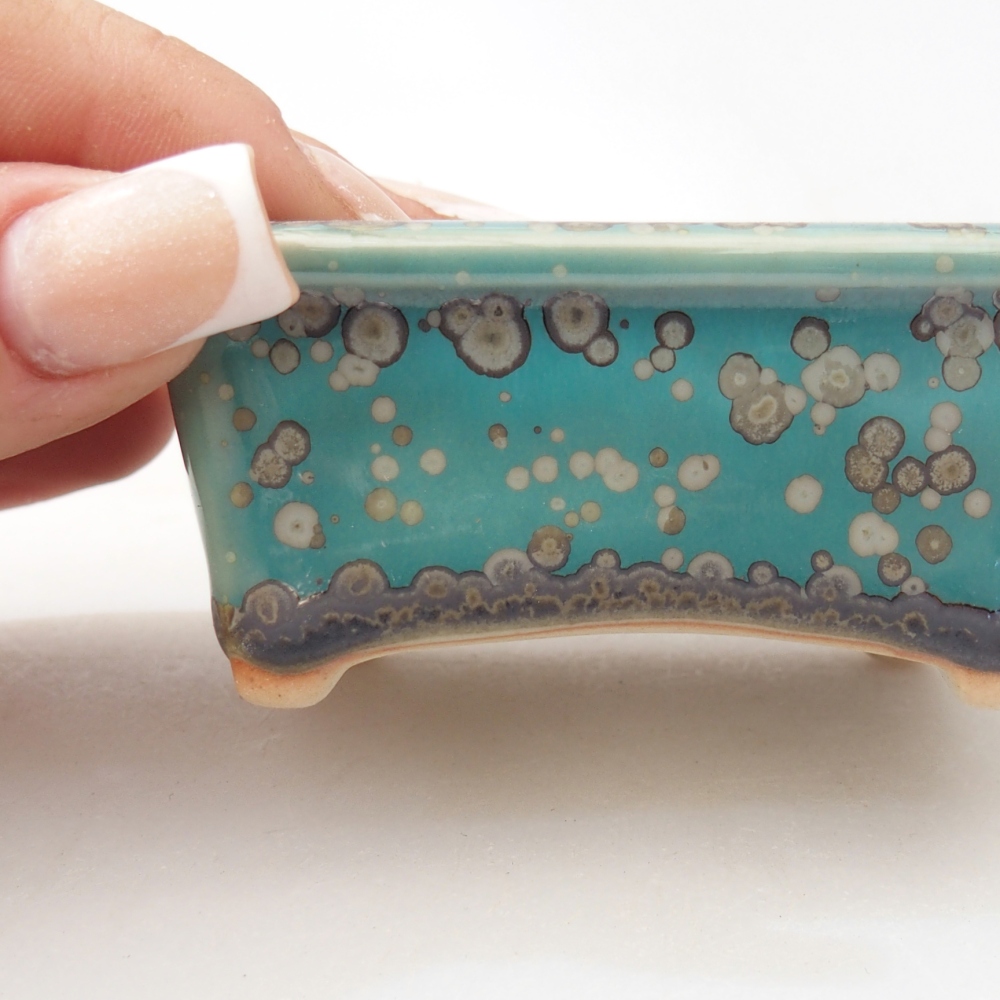 Schale 8 x 6 x 3,5 cm blau