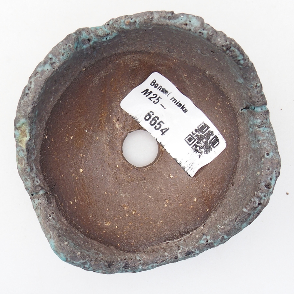 Keramikschale 9 x 9 x 5,5 cm , Farbe blau