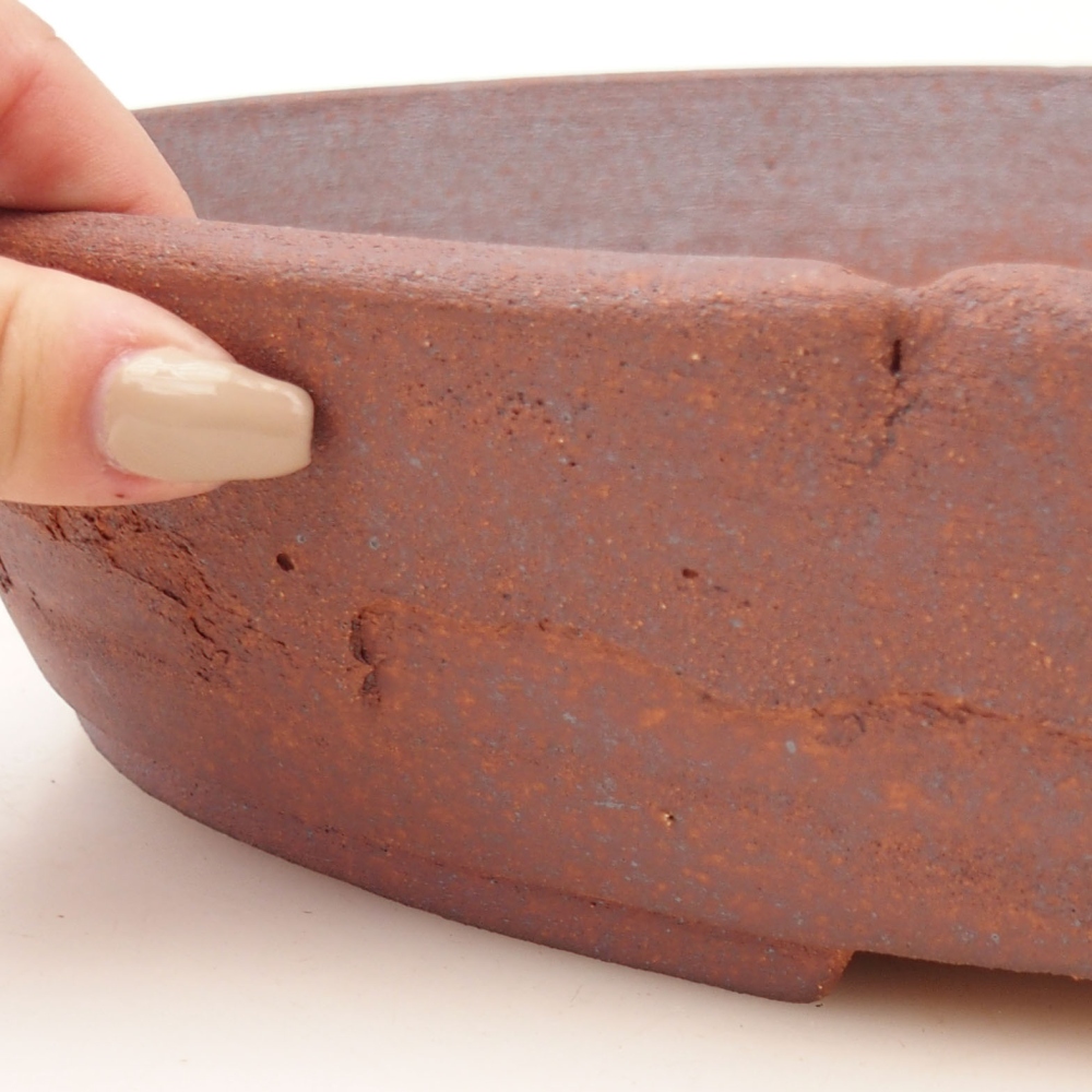 Bonsaischale 38 x 30 x 6,5 cm , Farbe braun