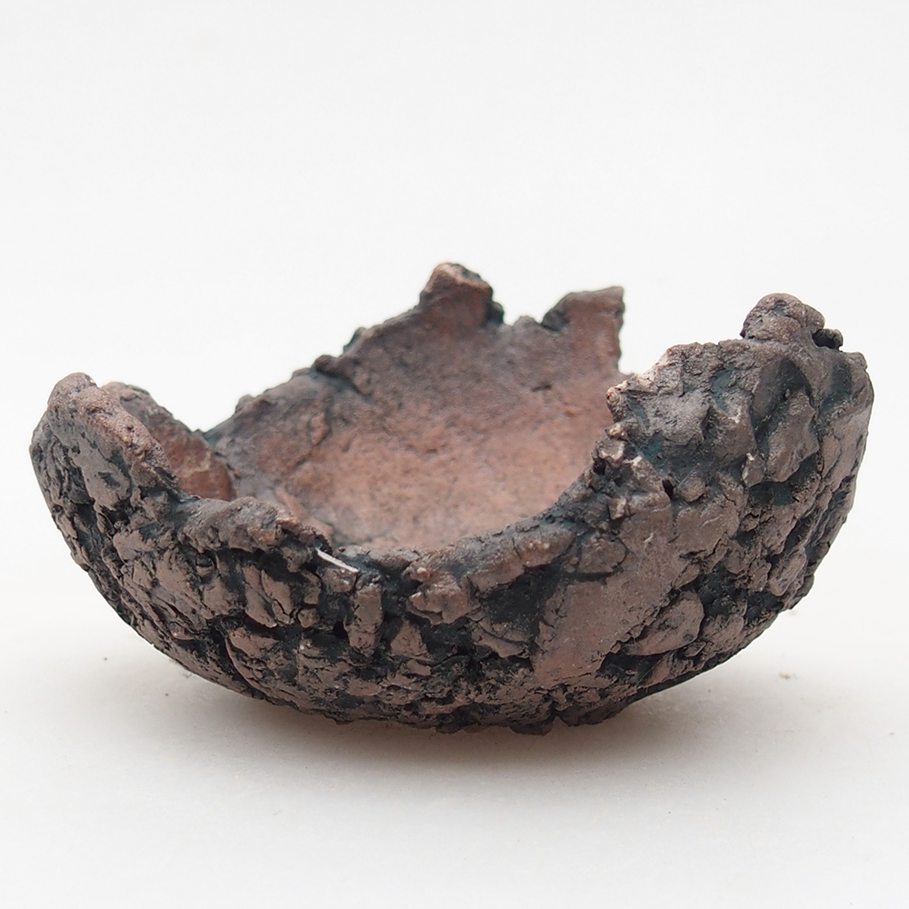 Keramikschale 8,5 x 8 x 4,5 cm , Farbe grün
