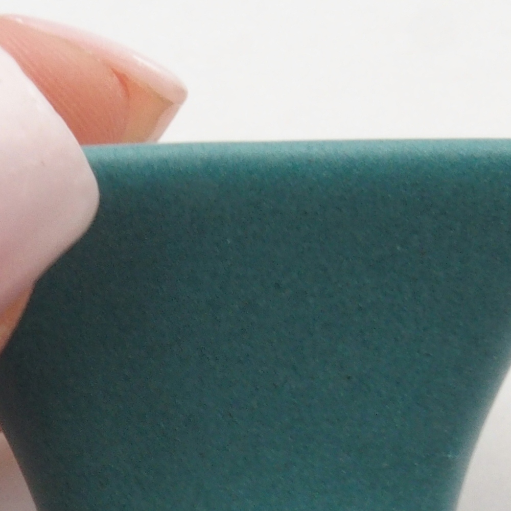 Keramik Bonsai Schale 4 x 4 x 3,5 cm, Farbe blau