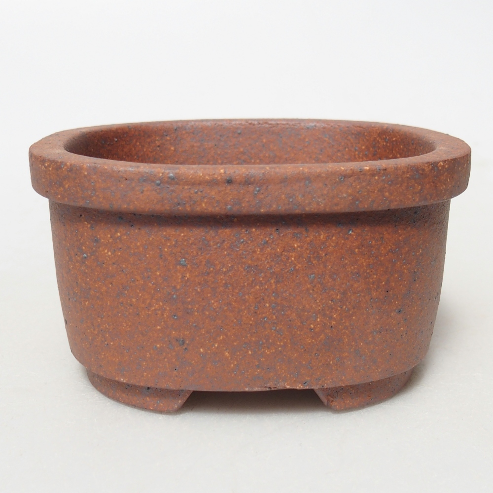 Schale 8 x 8 x 4,5 cm braun