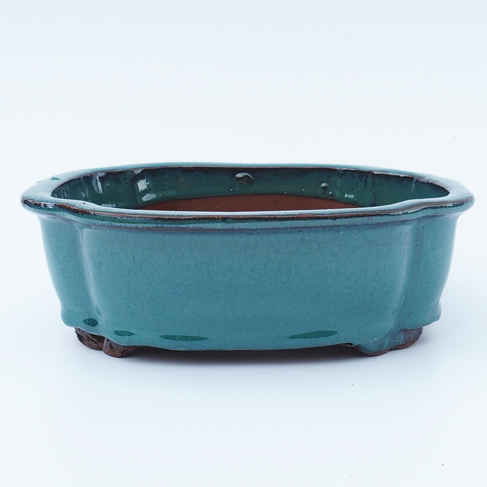 Schale 20 x 16 x 6,5 cm grün-blau