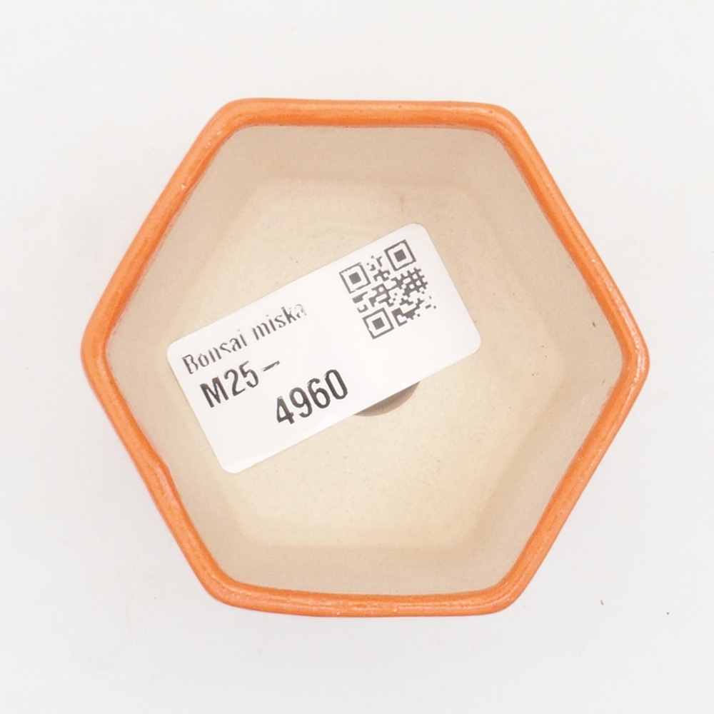 Mini aus Keramik, 6,5 x 6 x 4,5 cm, orange
