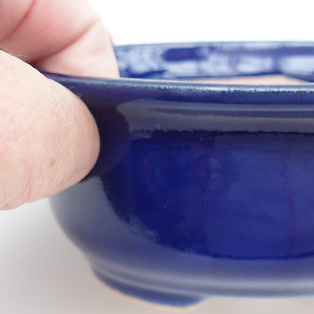 Bonsaischale H30 - 12 x 10,5 x 5,5 cm - blau