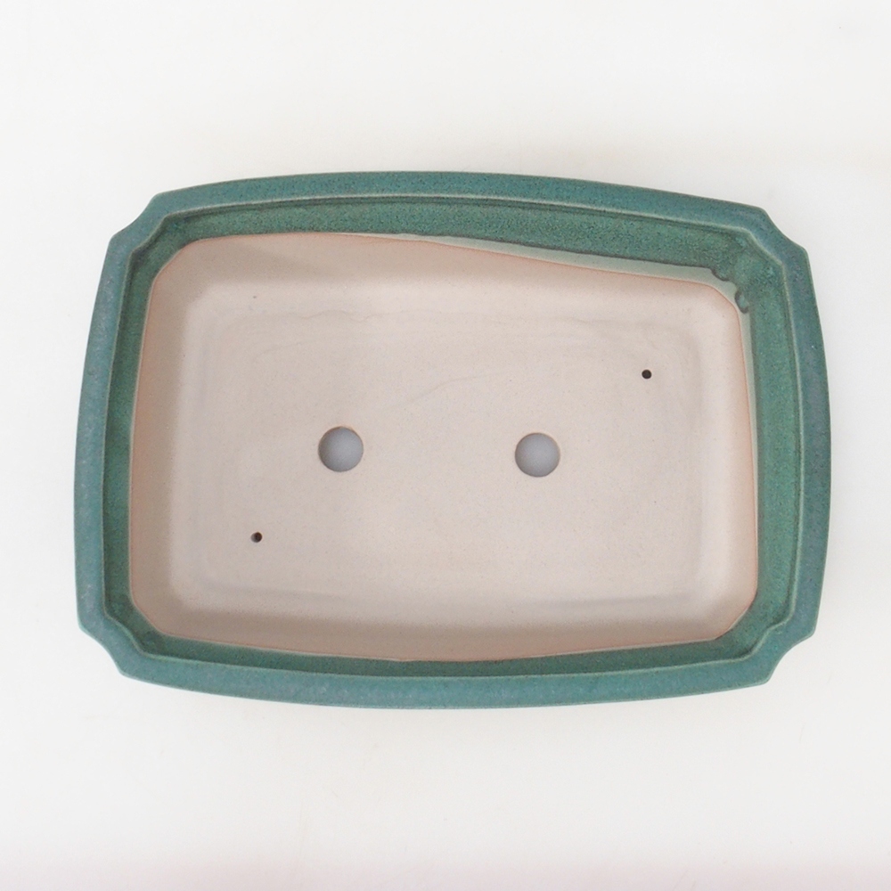 Bonsai-Schale H07 – 30 x 20,5 x 8 cm – grün