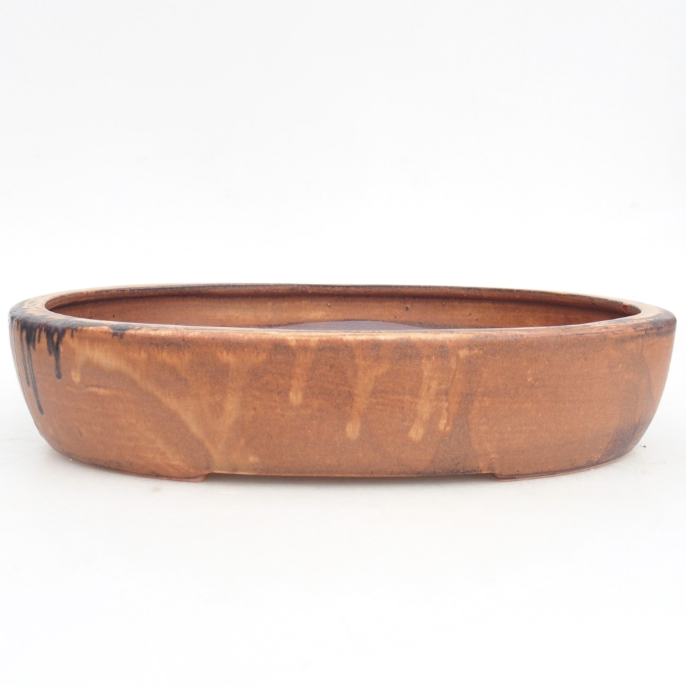 Bonsaischale aus Keramik 27 x 21 x 5 cm, rosa