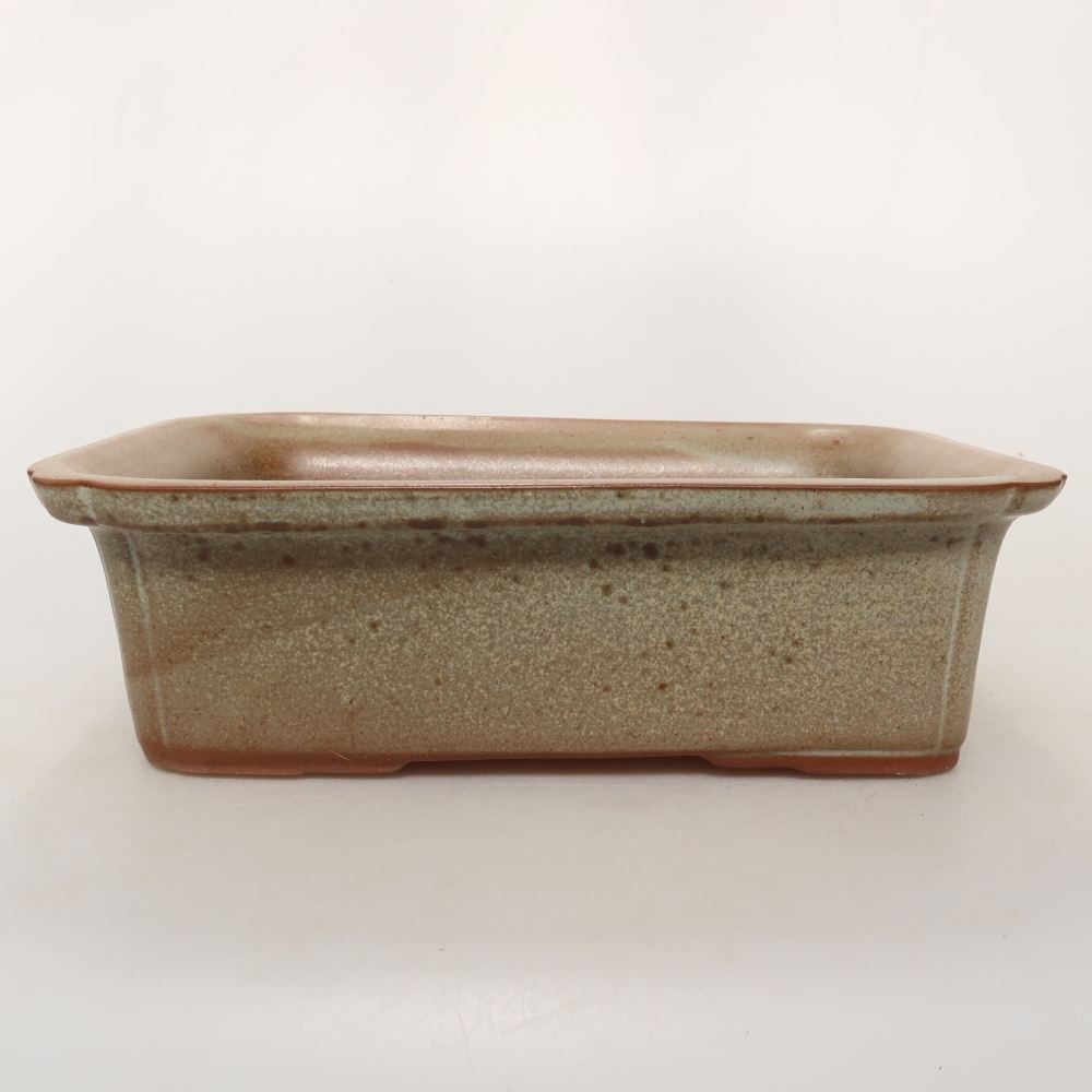 Keramikschale  20 x 15,5 x 6 cm , Farbe: beige
