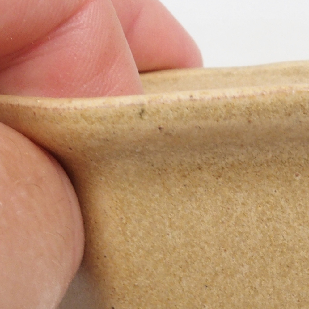Mini-Bonsaischale 7 x 7 x 5  cm, Farbe braun