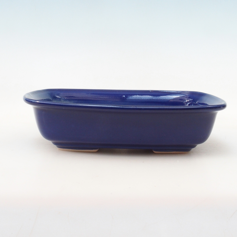 Bonsai-Schale H08 – 25 x 19,5 x 6 cm – blau