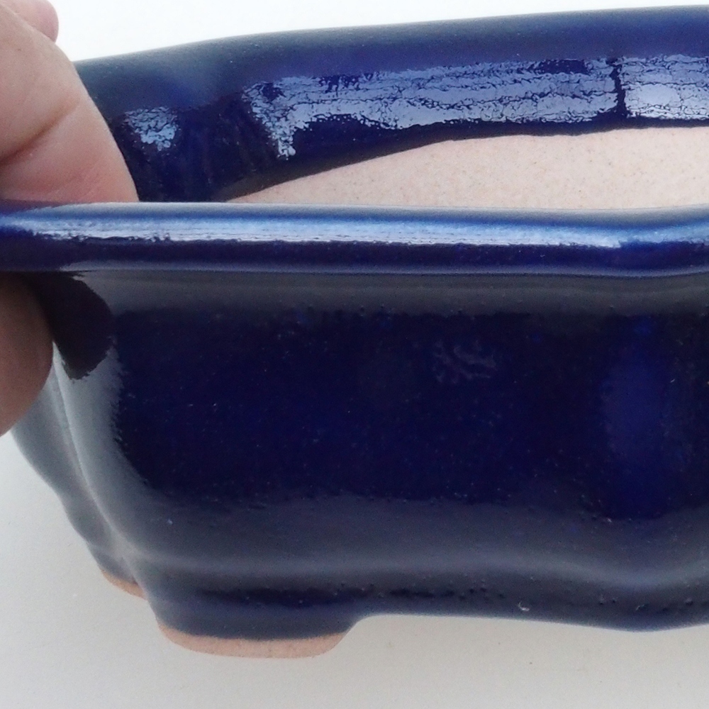 Bonsai-Schale H51 – 18 x 14 x 5 cm – blau