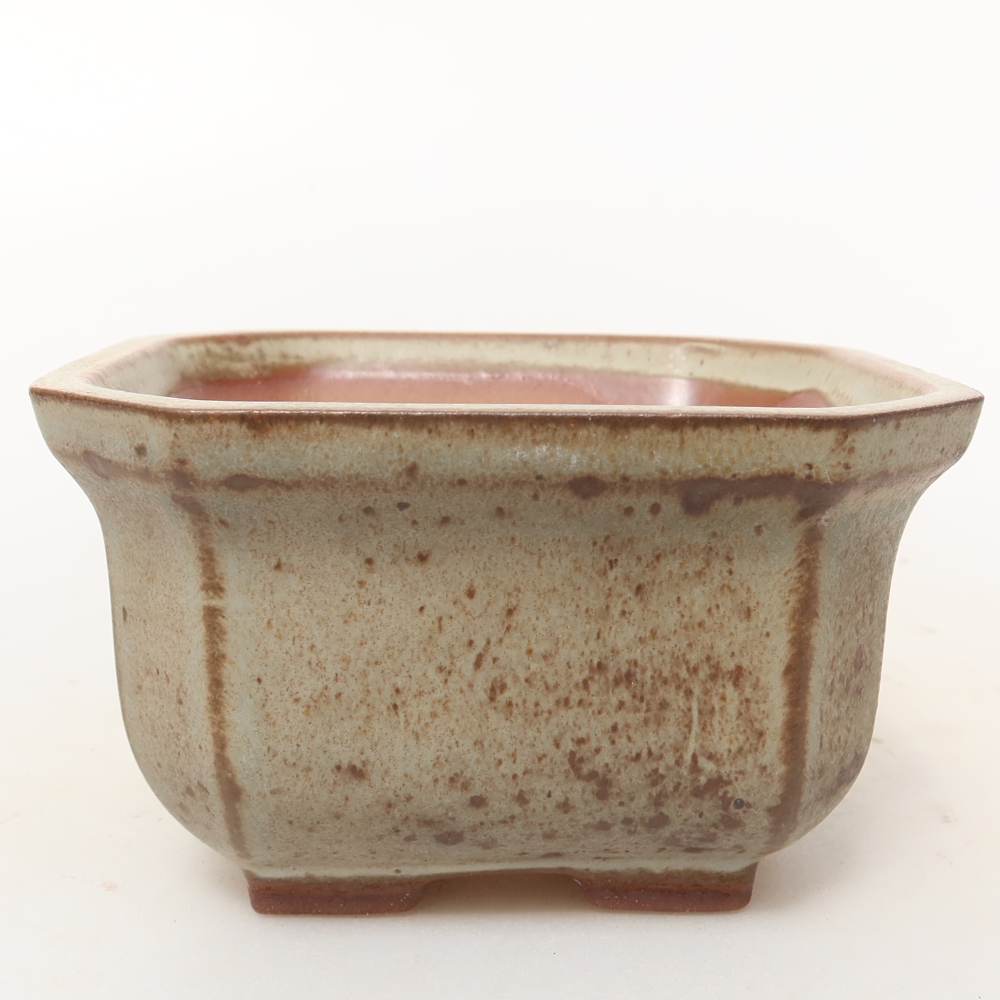 Keramikschale  11 x 11 x 6,5 cm, Farbe: Beige