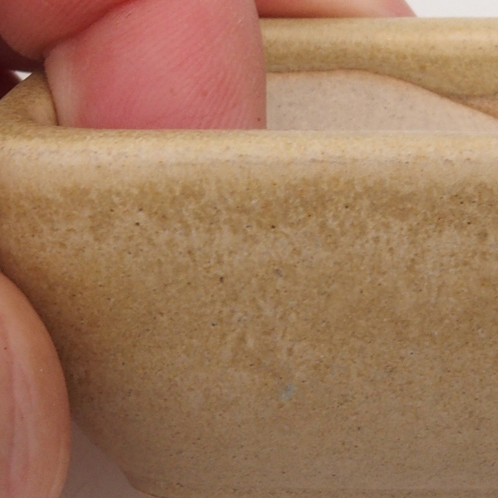 Mini-Bonsaischale 5,5 x 4,5 x 2,5  cm, Farbe braun