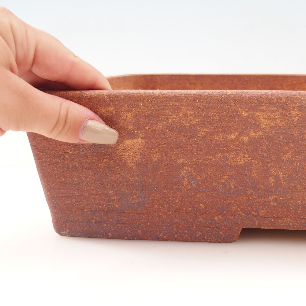 Bonsaischale 34,5 x 27 x 8,5 cm , Farbe braun