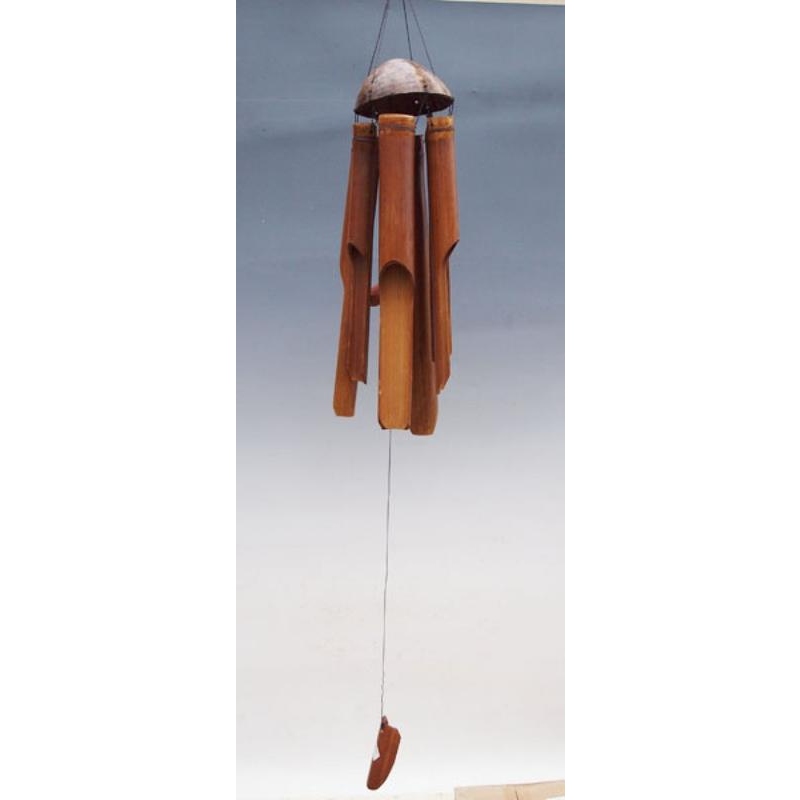 Bambus Windspiele dunkel 140 cm
