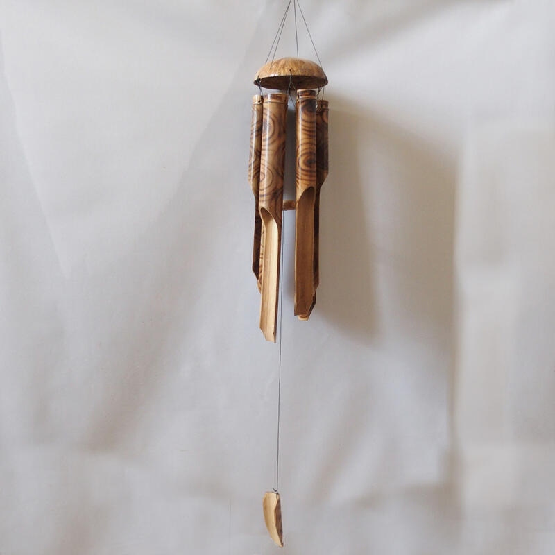 Glockenspiel aus geglühtem Bambus 128 cm