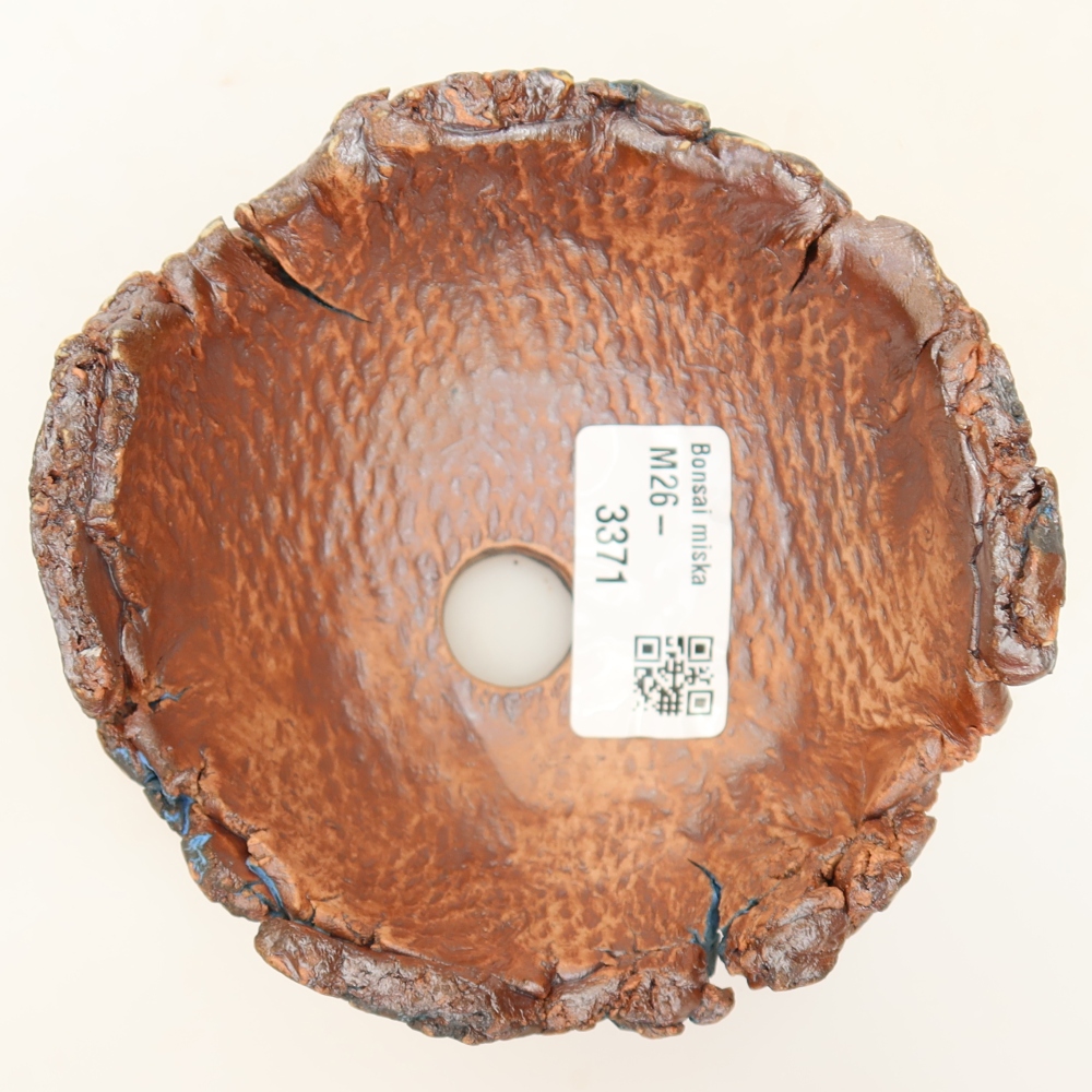 Keramikschale 11 x 10,5 x 6,5 cm, Farbe: Blau