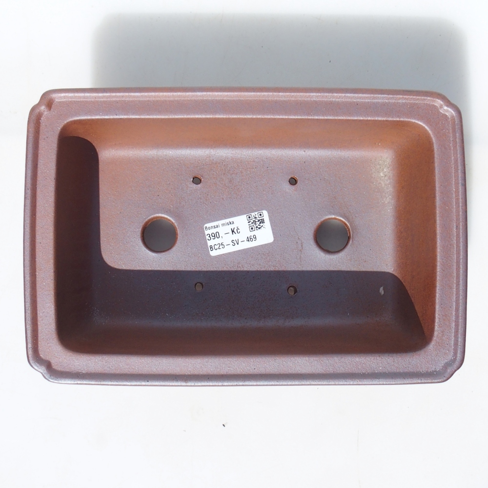 Schale 24,5 x 16,5 x 8 cm braun