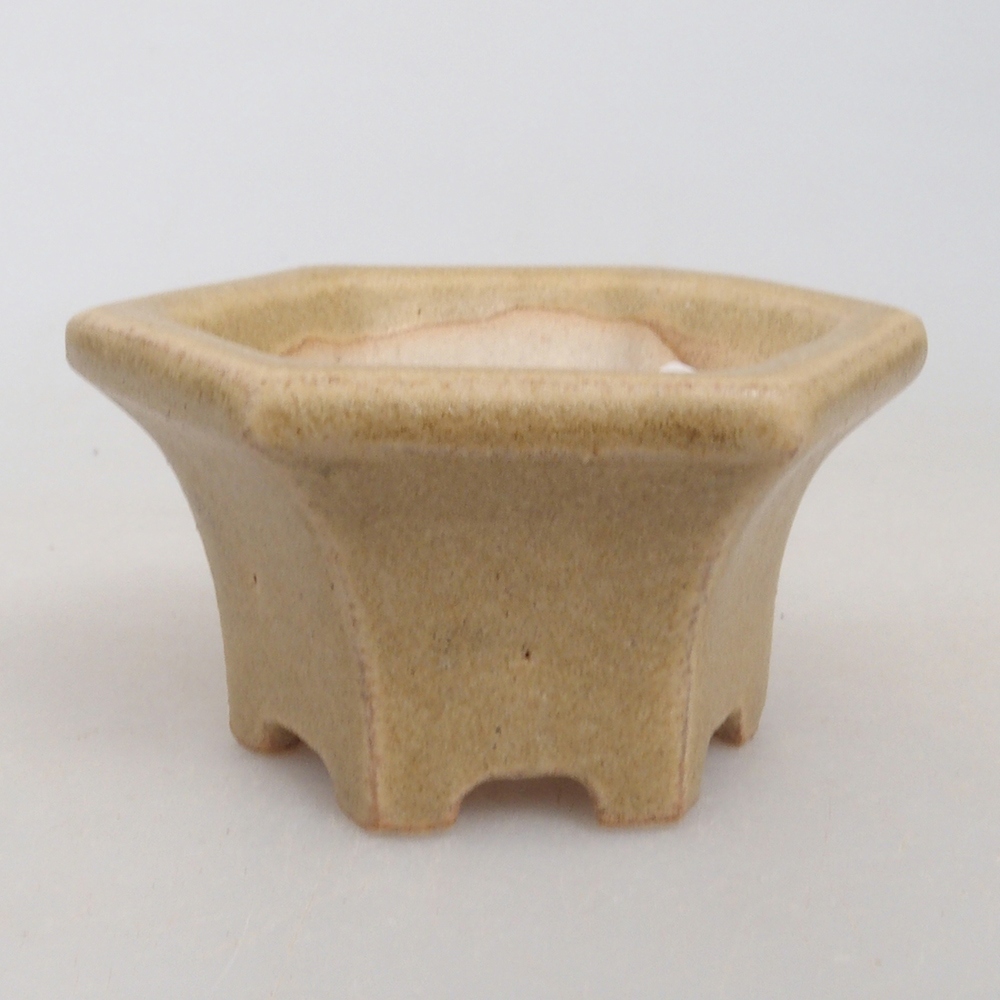 Mini-Bonsaischale 4,5 x 4,5 x 2,5  cm, Farbe braun