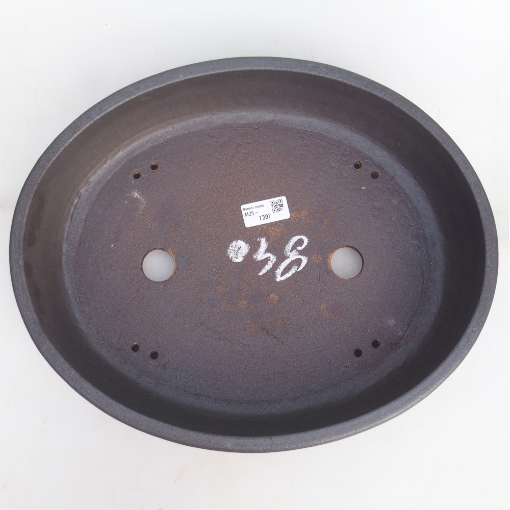 Bonsaischale 38 x 31 x 8,5 cm , Farbe braun