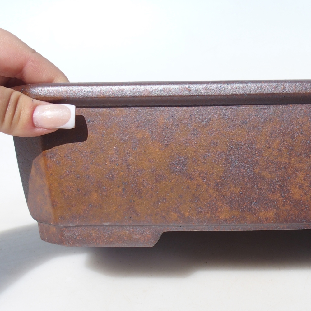 Schale 27 x 19,5 x 8 cm braun