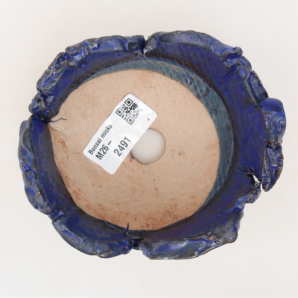 Keramikschale  11,5 x 10,5 x 6 cm, Farbe: Blau